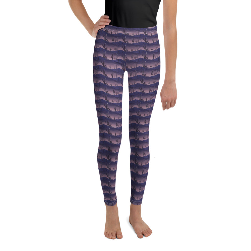 Solid leggings front view | GearBunch