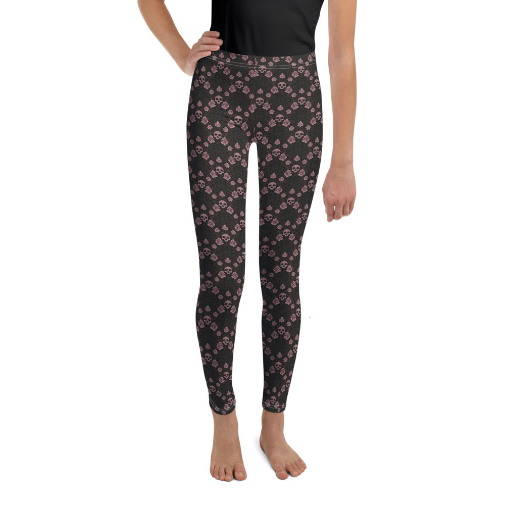 Solid leggings front view | GearBunch