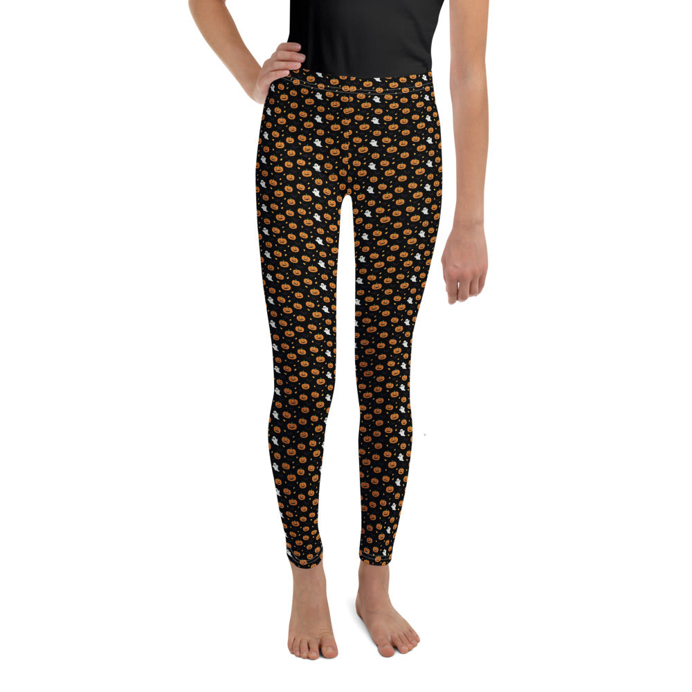Solid leggings front view | GearBunch