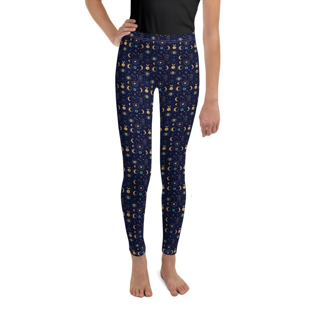 Solid leggings front view | GearBunch