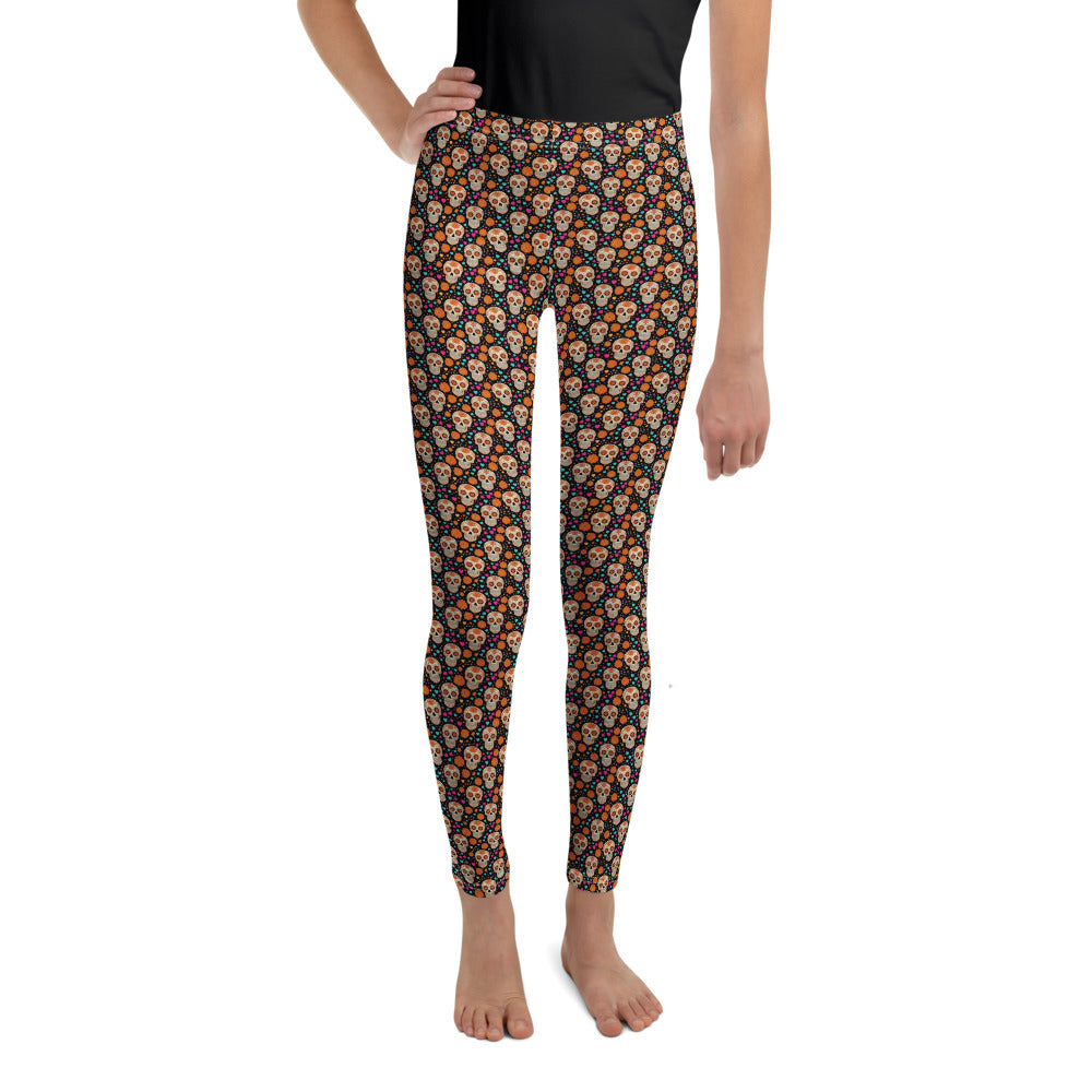 Solid leggings front view | GearBunch