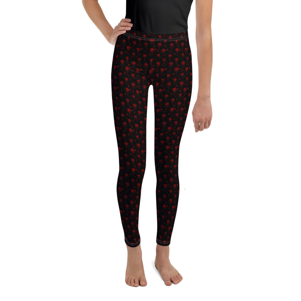 Solid leggings front view | GearBunch
