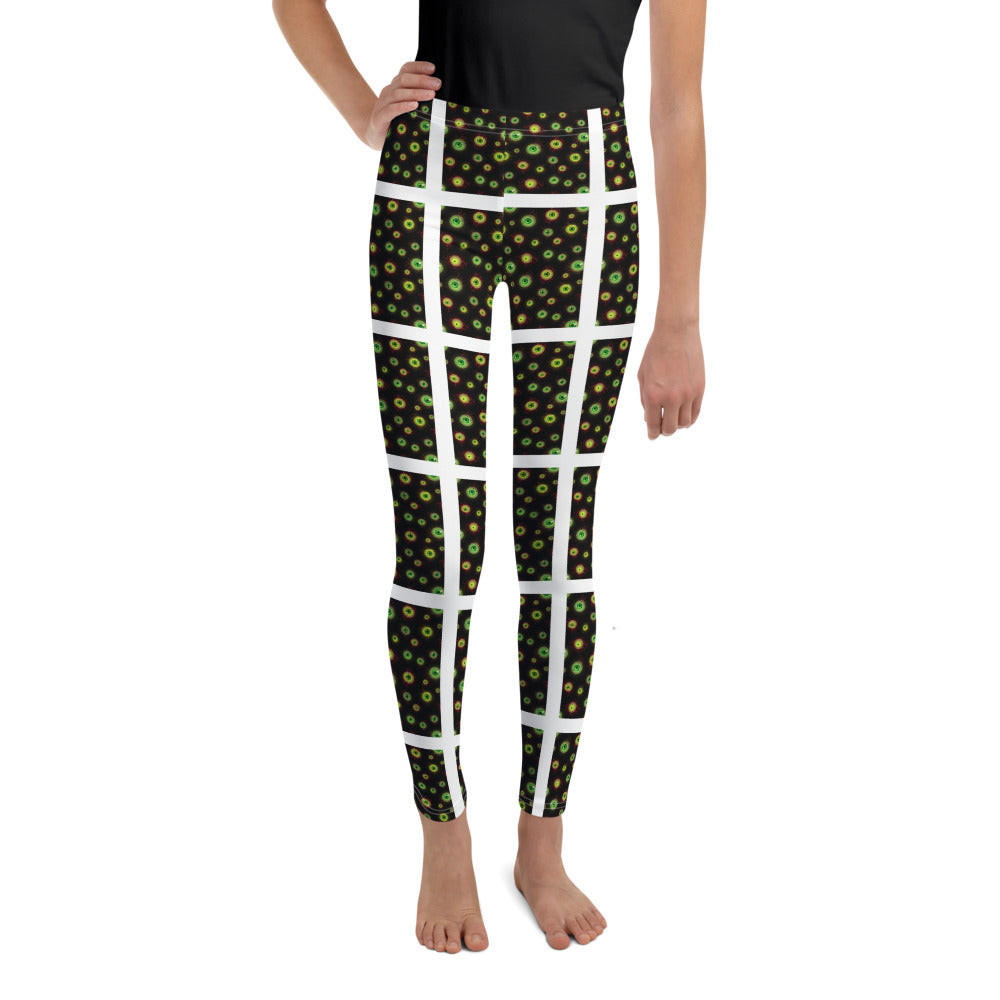 Solid leggings front view | GearBunch