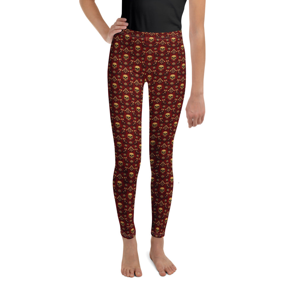 Solid leggings front view | GearBunch