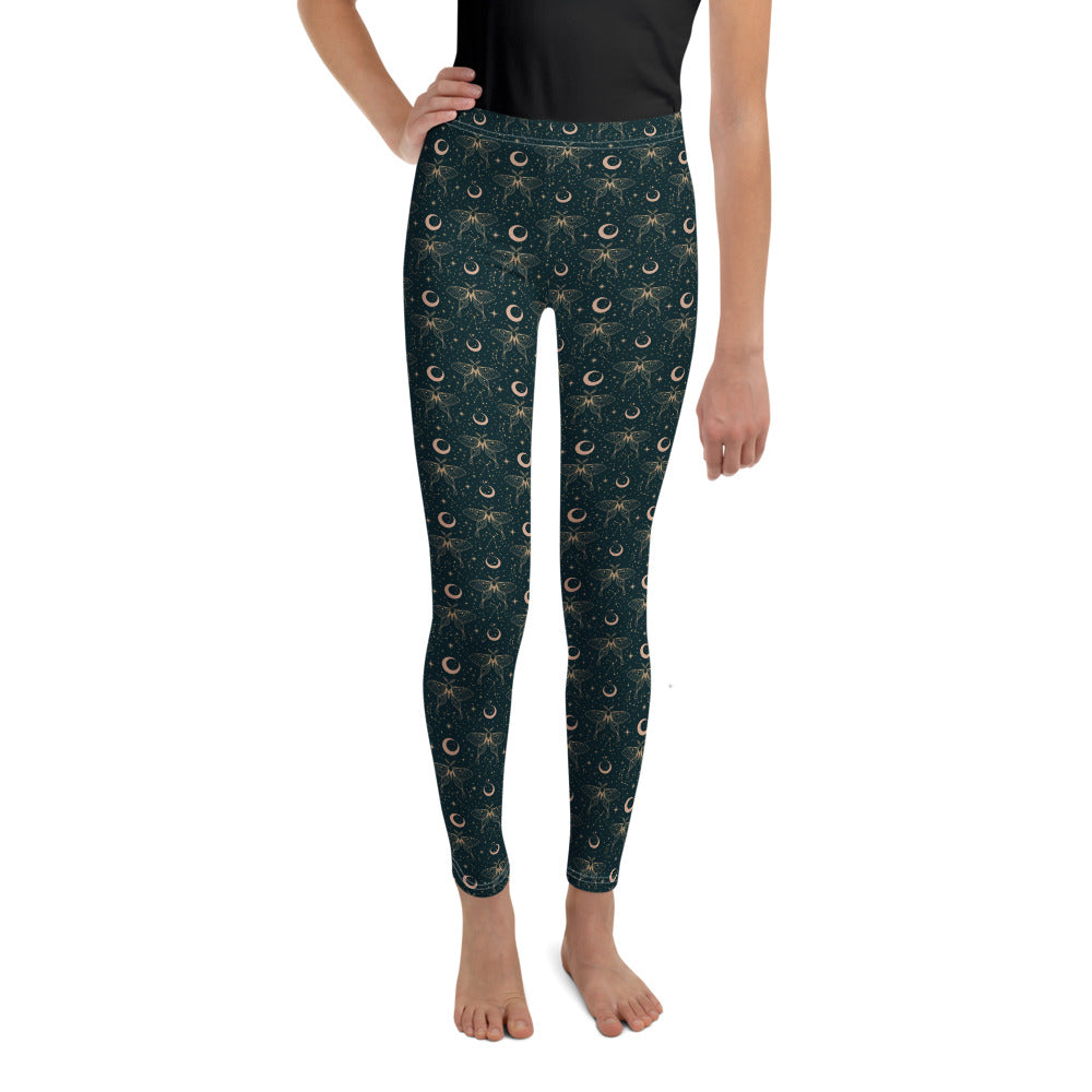Solid leggings front view | GearBunch