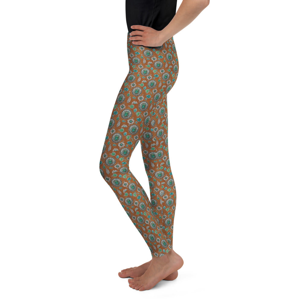 Solid leggings left view | GearBunch