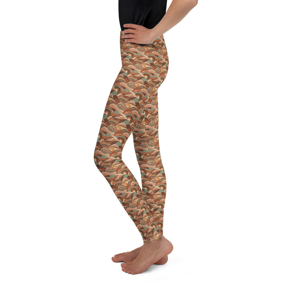Solid leggings left view | GearBunch