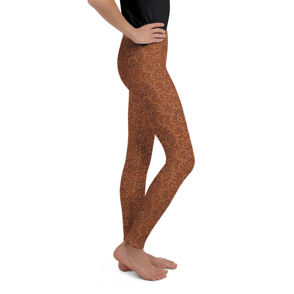 Solid leggings right view | GearBunch