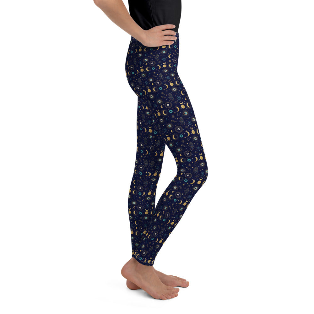 Solid leggings right view | GearBunch
