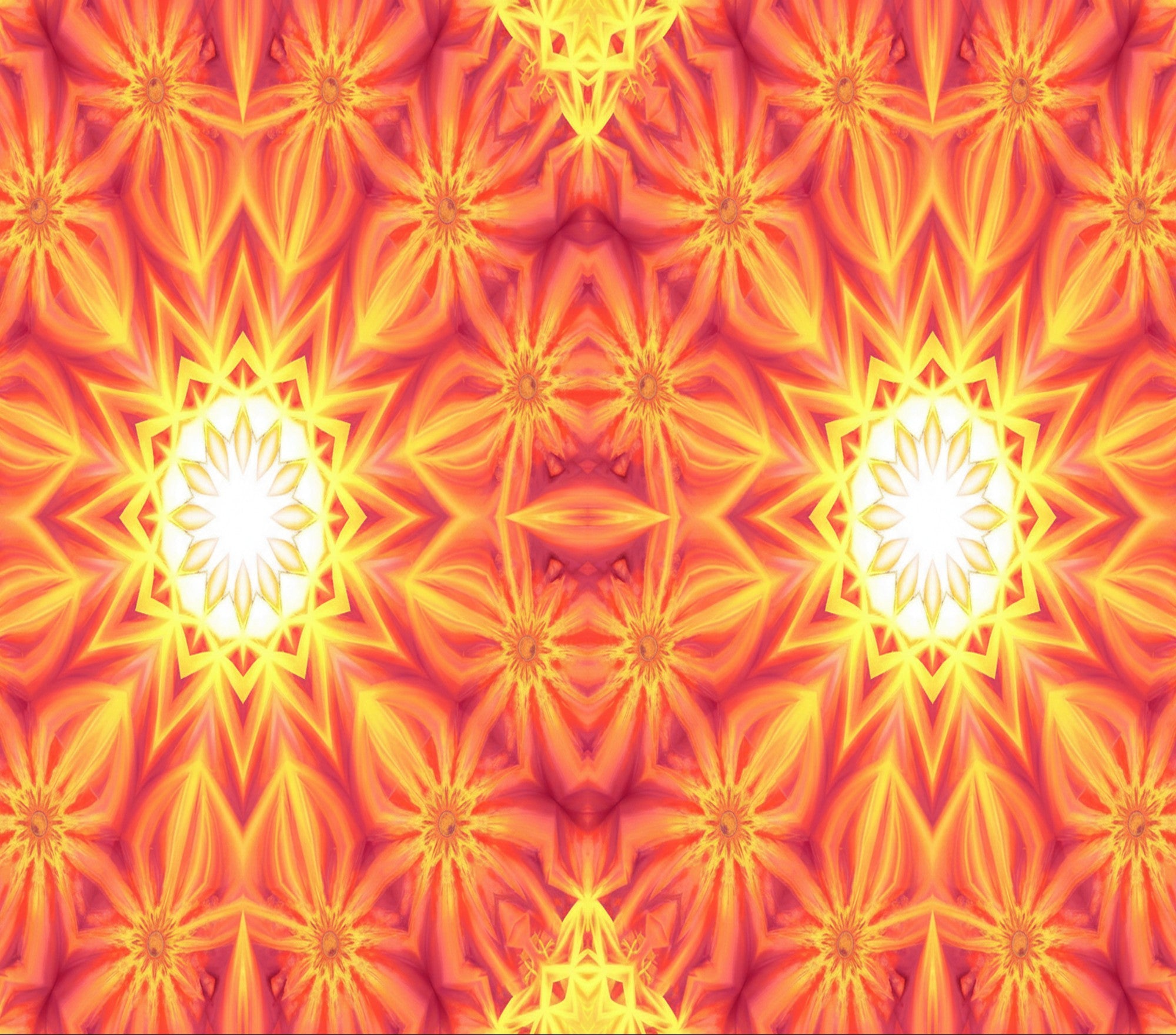 Psychedelic Solar Flare Sports Bra
