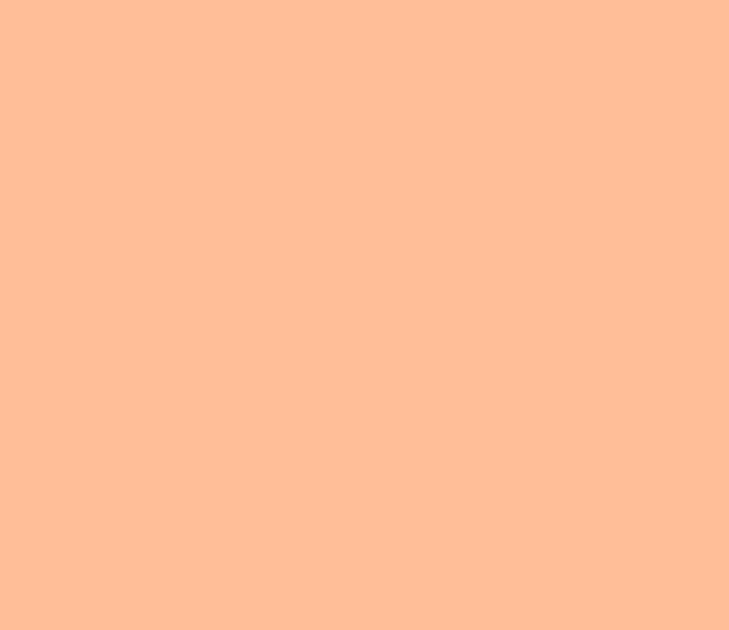 Solid Peach Fuzz Leggings