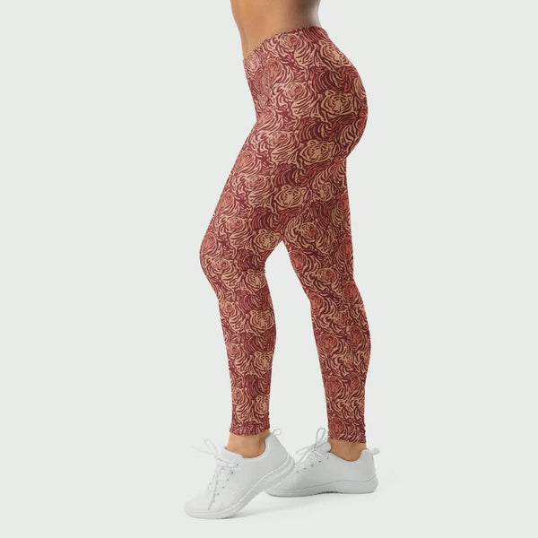 Striped Vintage Tiger Leggings