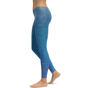 Ornamental Mandala Leggings - GearBunch Leggings / Yoga Pants