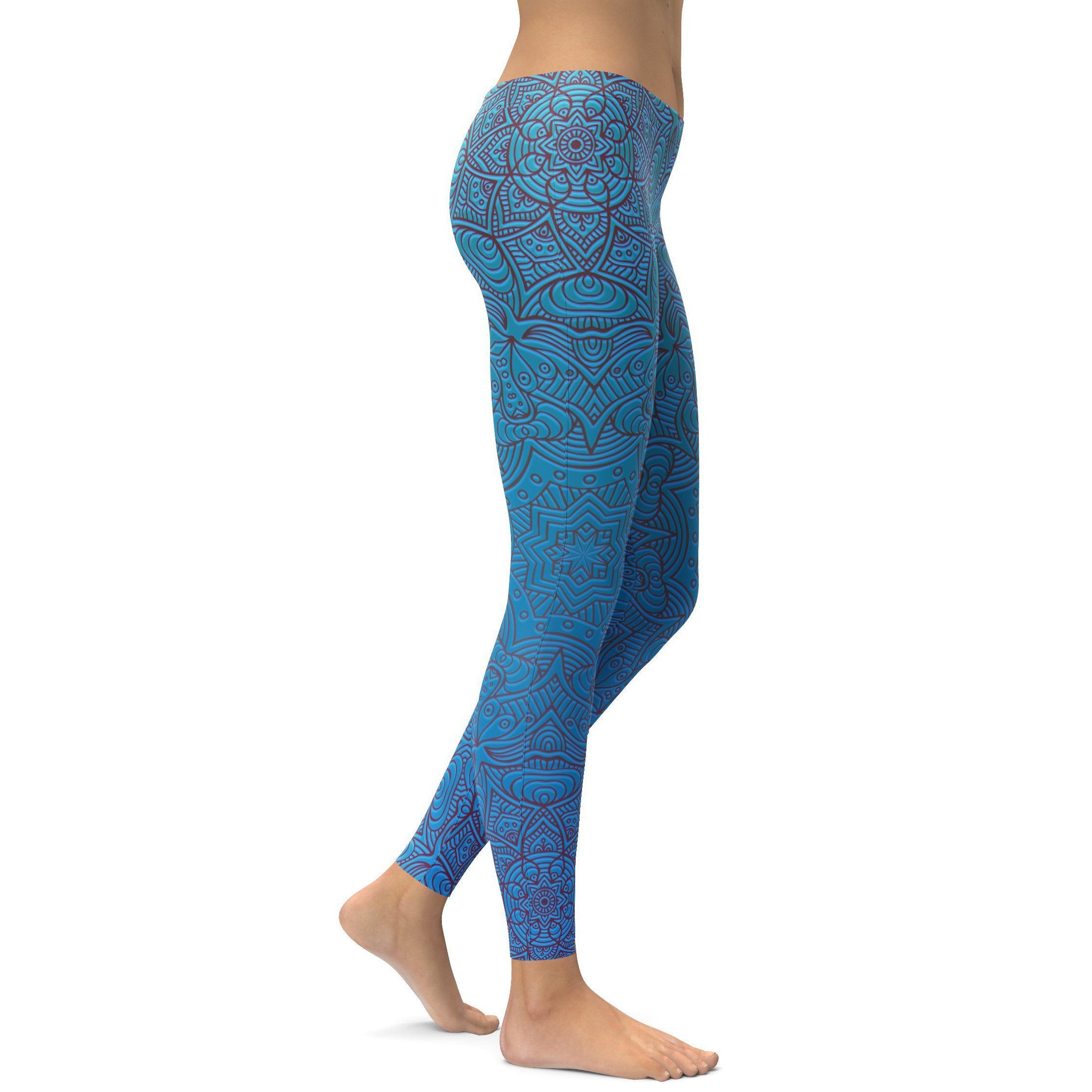 Ornamental Mandala Leggings - GearBunch Leggings / Yoga Pants