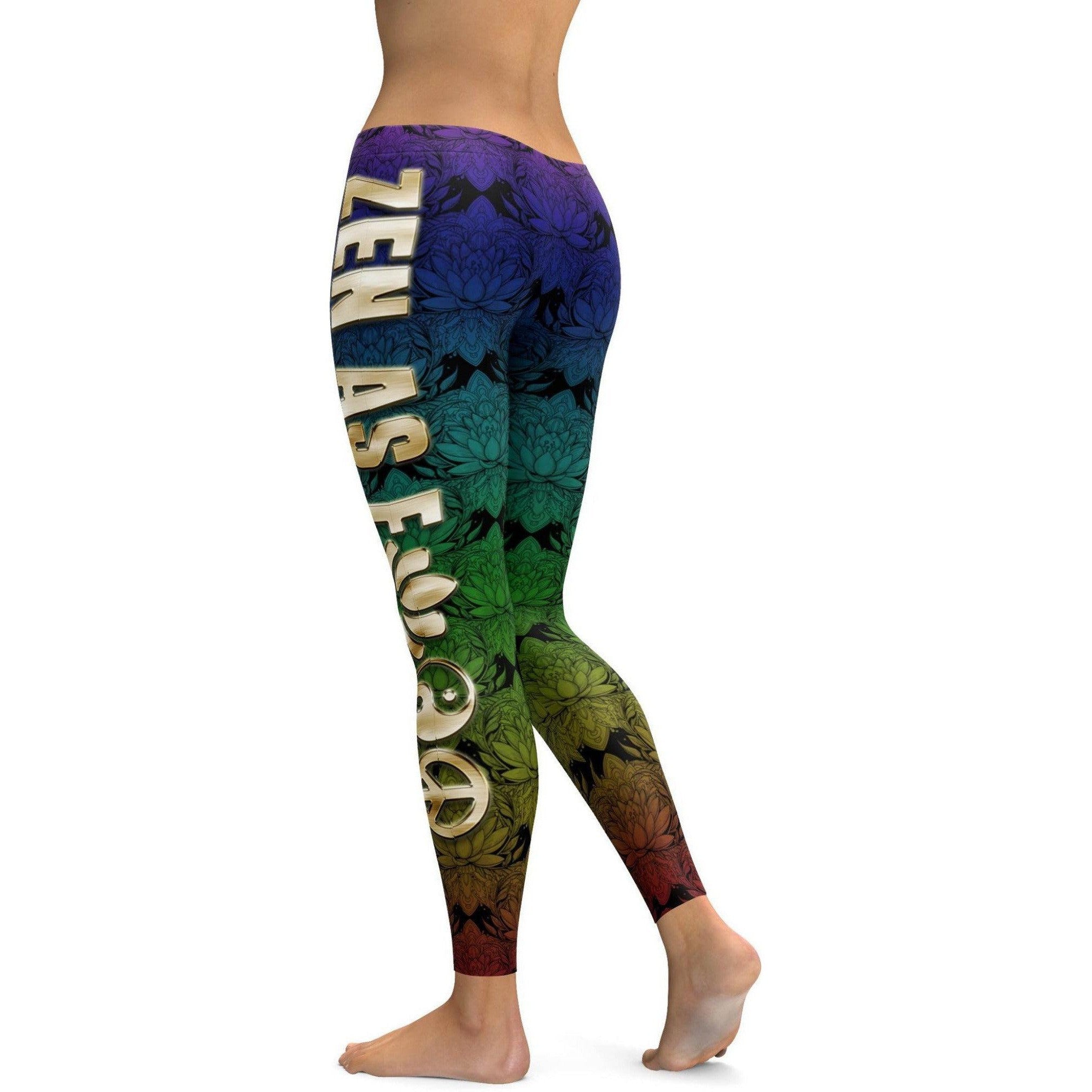 Zen as F@#$ Yoga Leggings | GearBunch