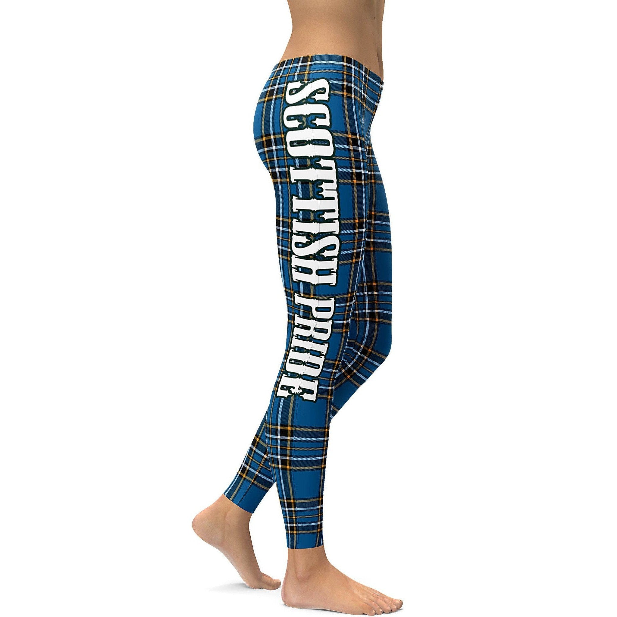 Scottish Pride - Kilt Inspired Leggings - GearBunch Leggings / Yoga Pants