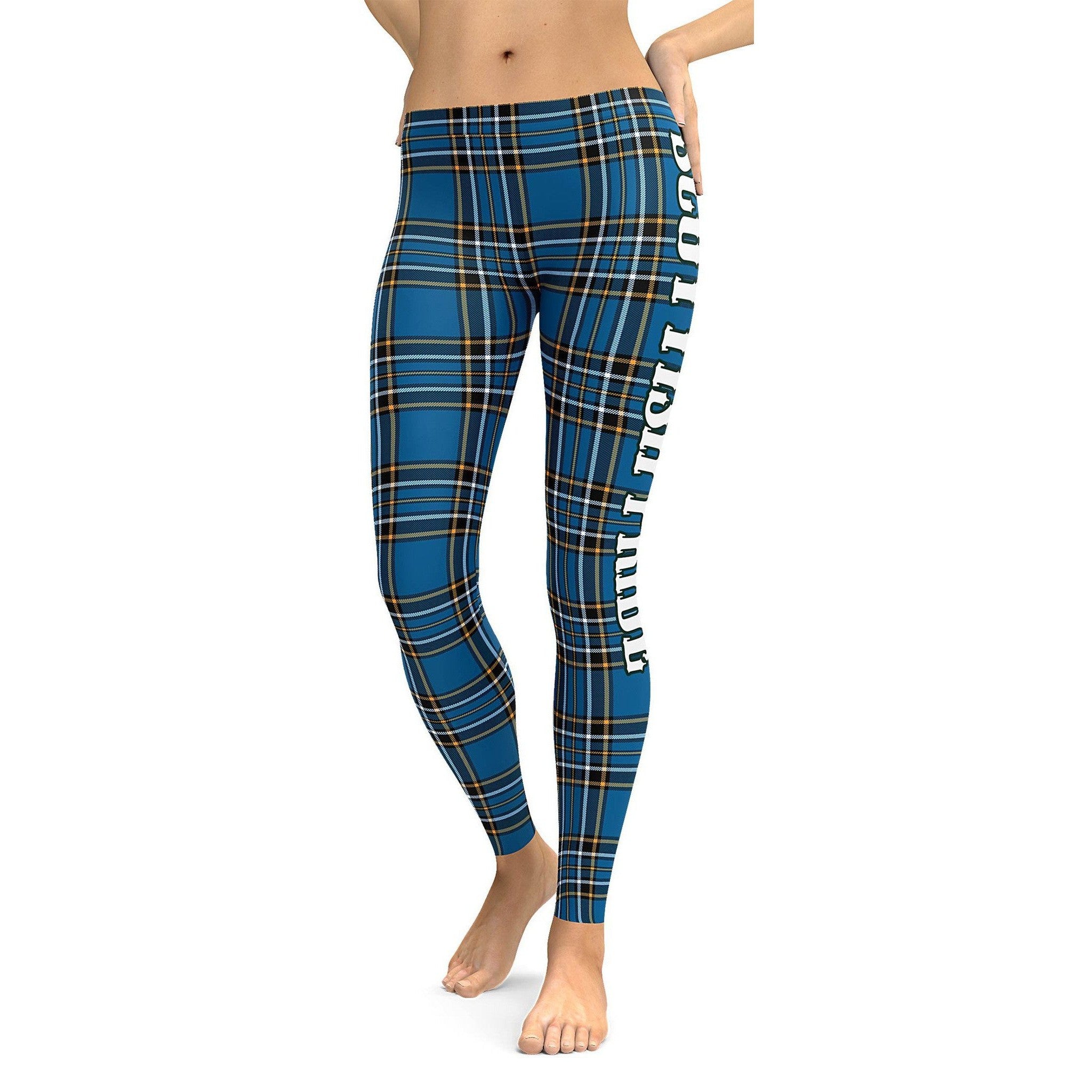 Scottish Pride - Kilt Inspired Leggings - GearBunch Leggings / Yoga Pants