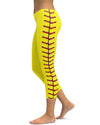 Softball Stitches Capris - Gearbunch