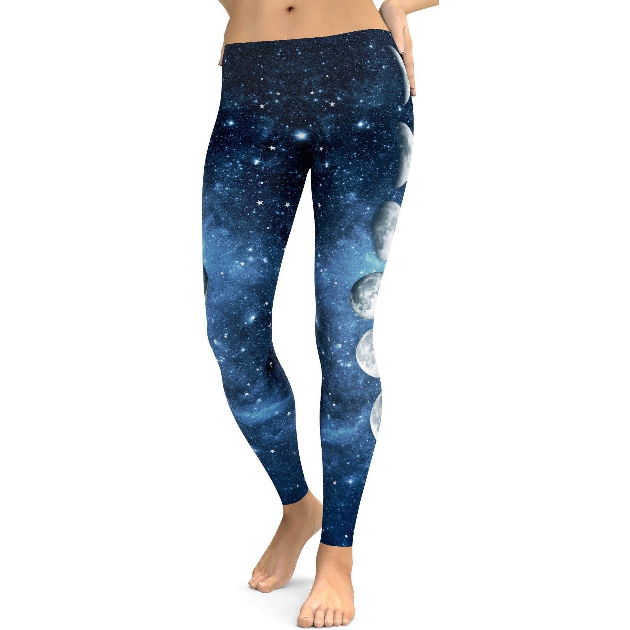 Moon Phases Leggings - Gearbunch Leggings