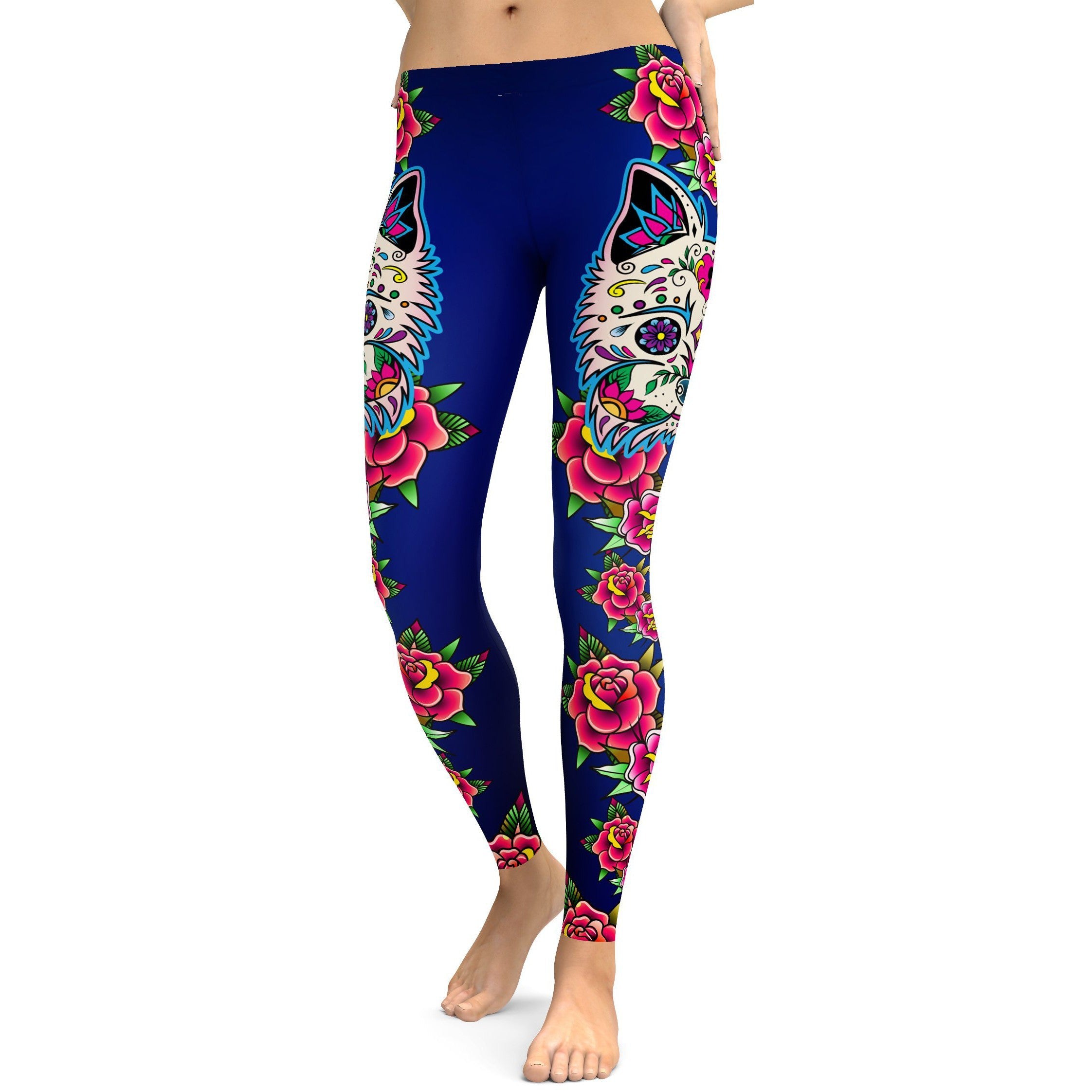 Sugar Skull Yorkshire Leggings