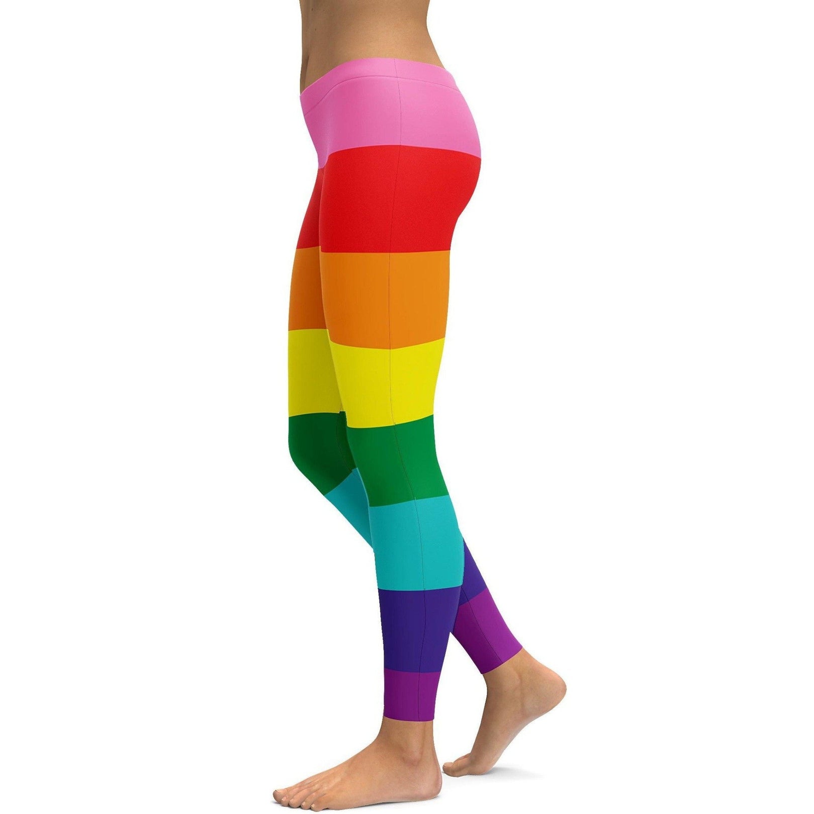 LGBT Rainbow Flag Leggings - GearBunch