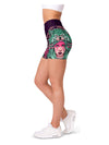 Native American Warrior Yoga Shorts Gearbunch