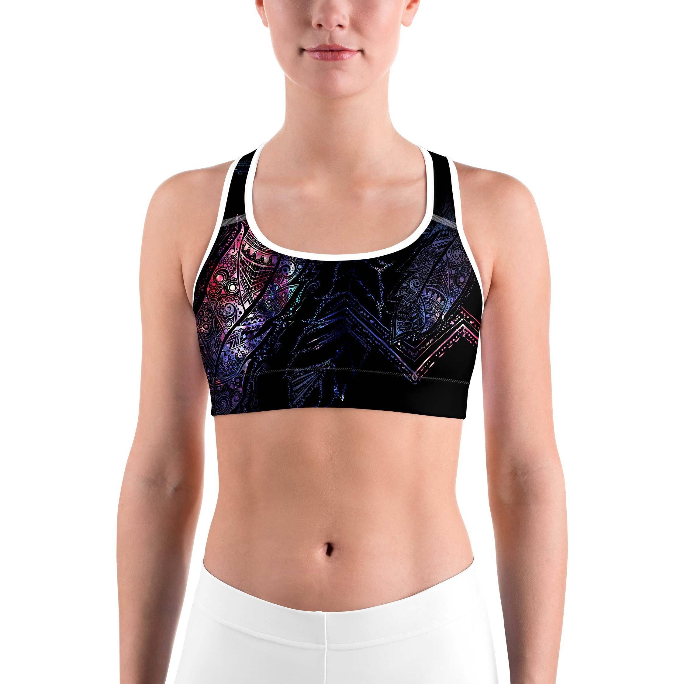 Mystic Feather Sports Bra