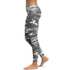 Light Grey Camo Leggings - Gearbunch