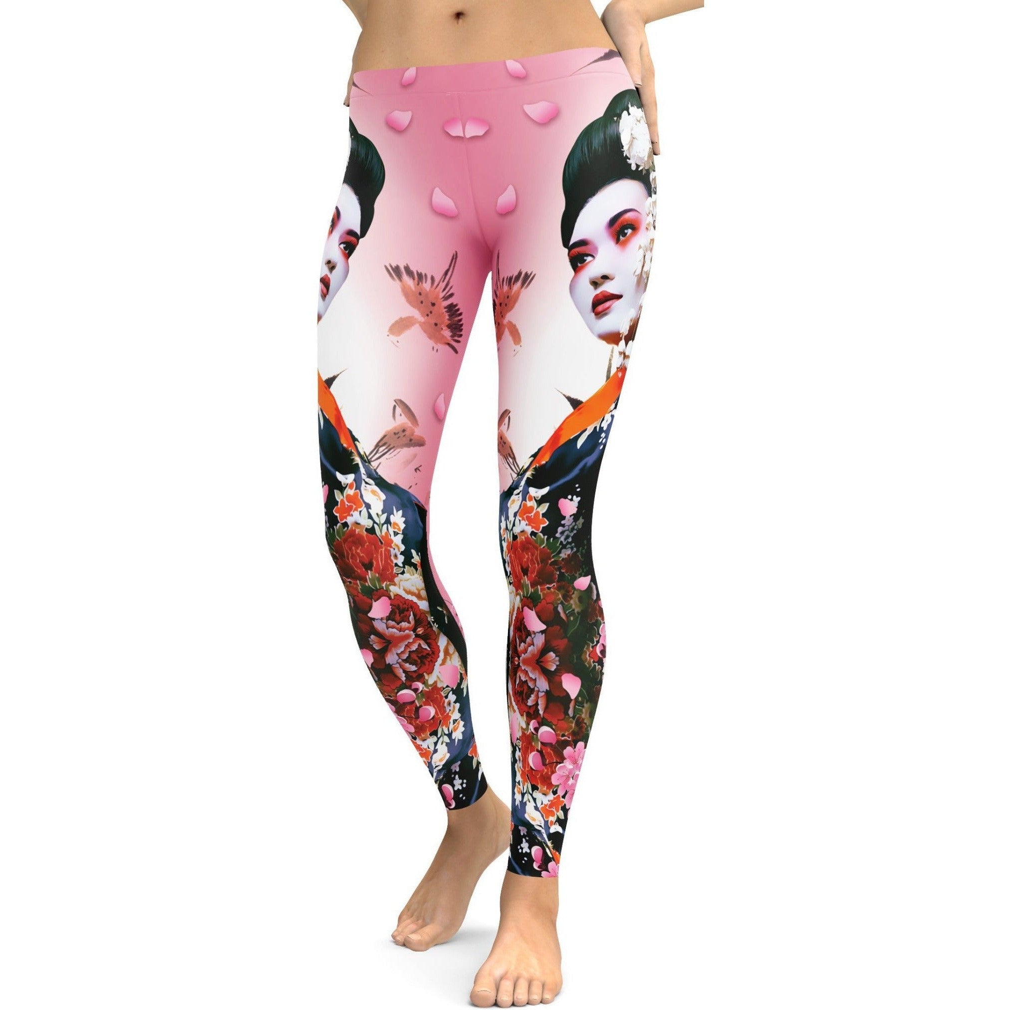 Geisha Leggings - GearBunch Leggings