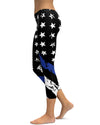 Thin Blue Line Capris