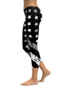 Thin Silver Line Capris