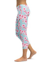 Japanese Cherry Blossom Capris - Gearbunch