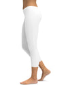 Solid White Capris - Gearbunch