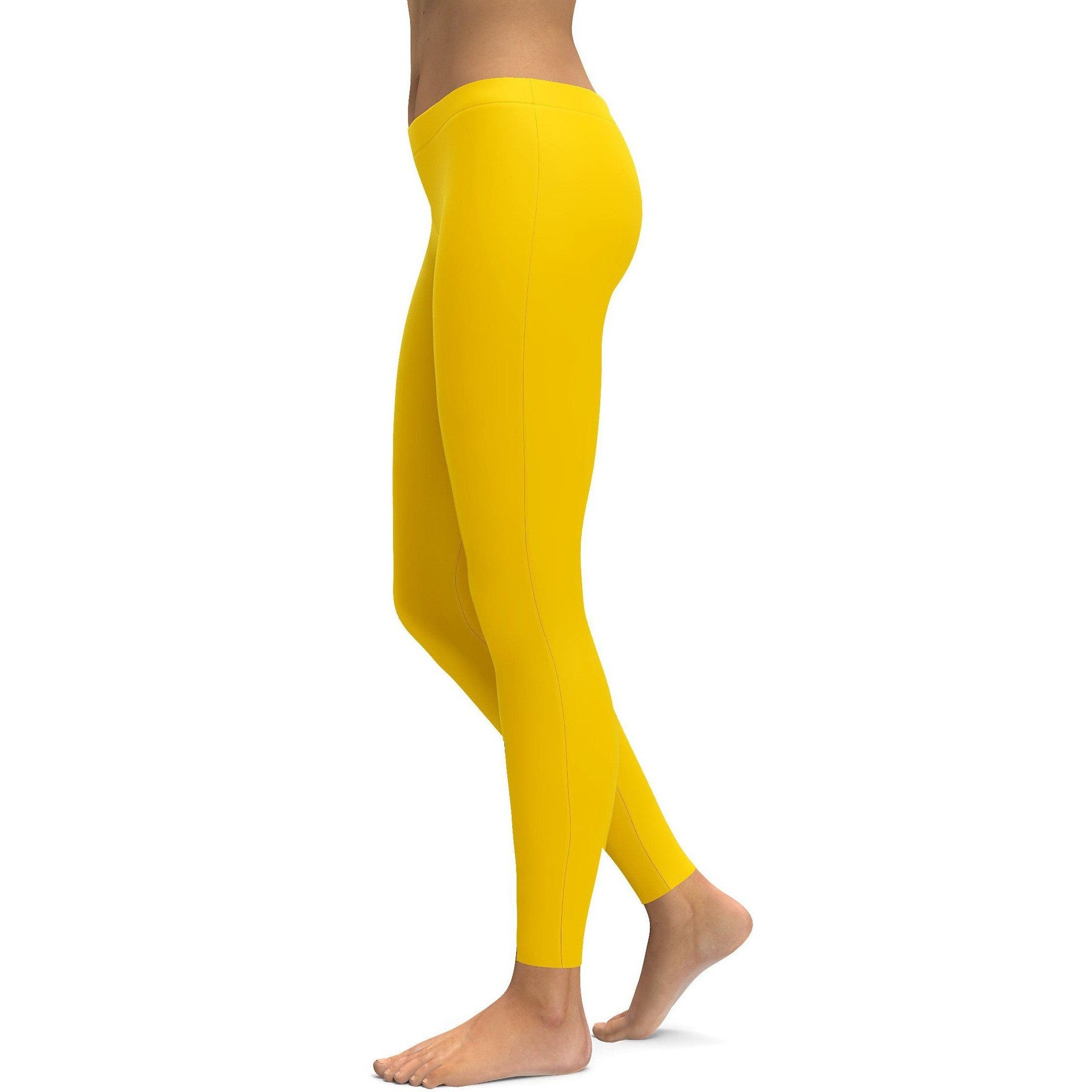Women's Yellow Leggings