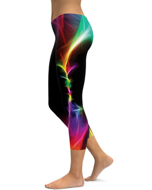 EDM Particle Wave Capris - GearBunch