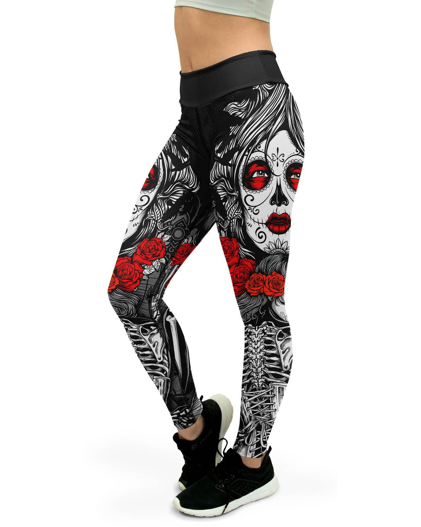 Skeleton and Skull Leggings