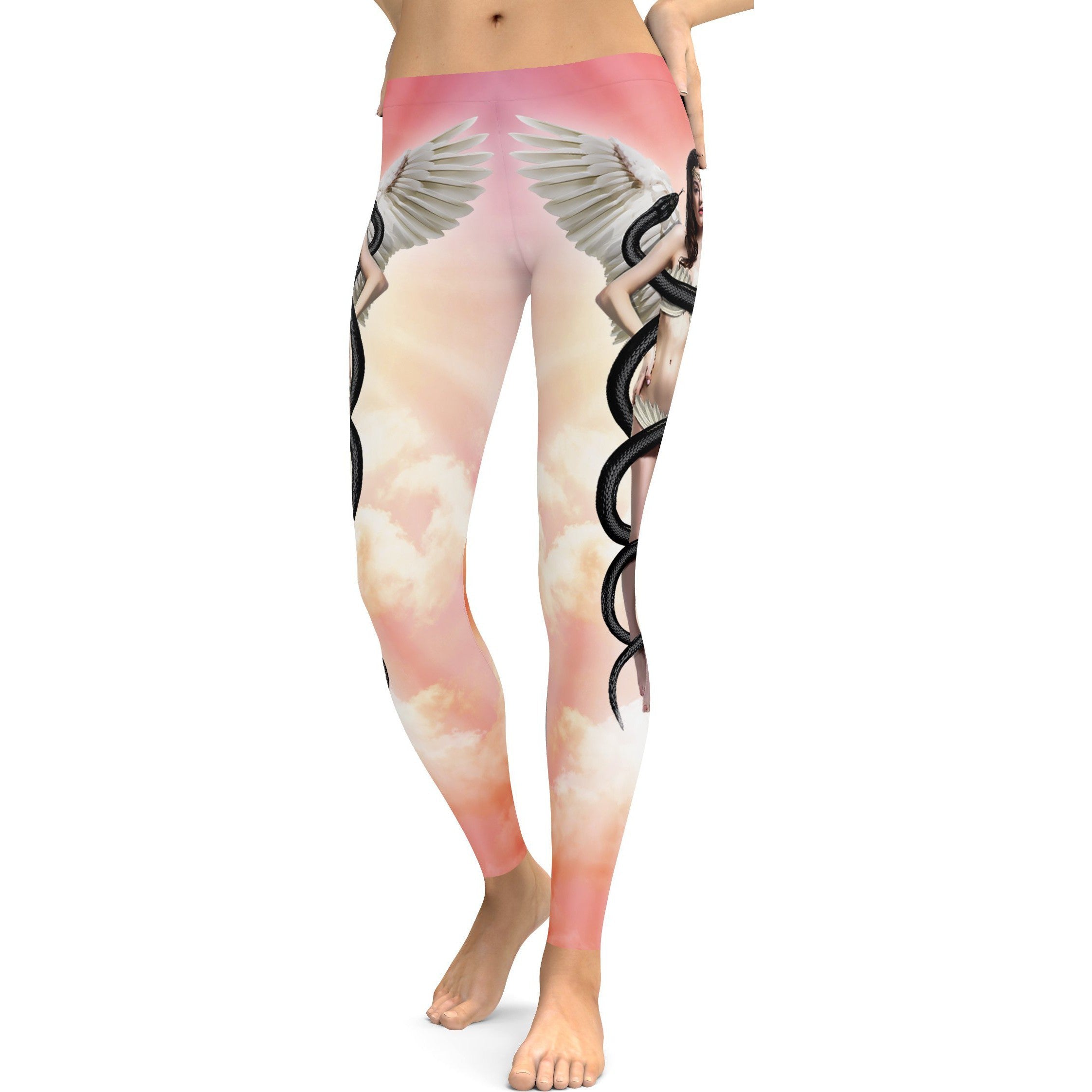 Caduceus Leggings - GearBunch Leggings / Yoga Pants