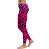 Pink Leopard Skin Leggings