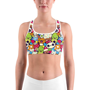 Happy Kawaii Sports bra