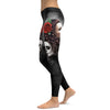 Sugar Skull Good girl / Bad girl Leggings - GearBunch Leggings / Yoga Pants