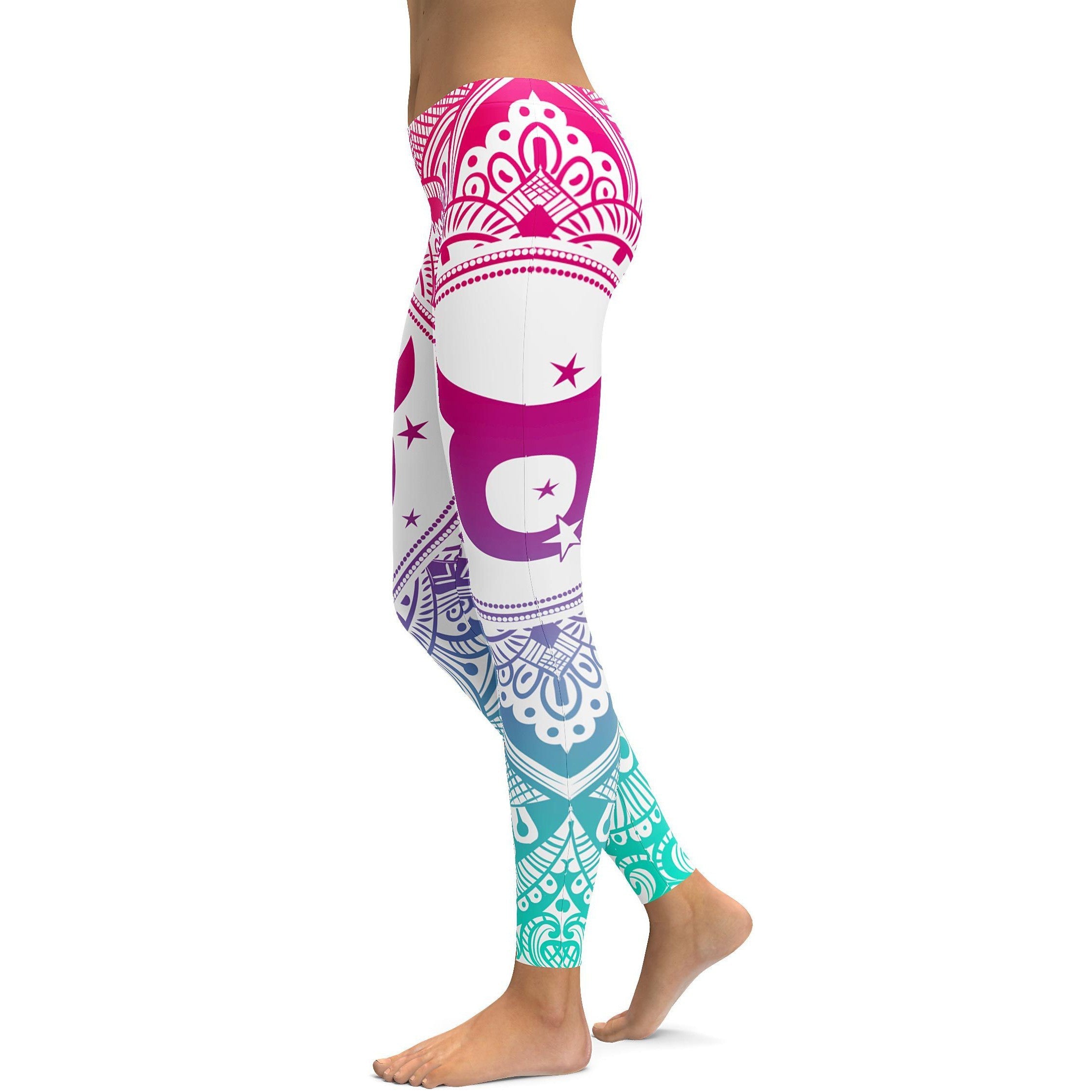 Bright Taurus Leggings - GearBunch Leggings / Yoga Pants