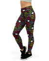 Peace Symbol Yoga Pants Gearbunch