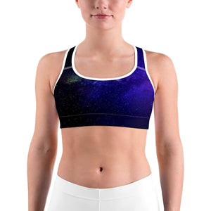 Gearbunch - Purple Galaxy Sports bra 