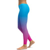 Ombre Blue to Pink Leggings - GearBunch