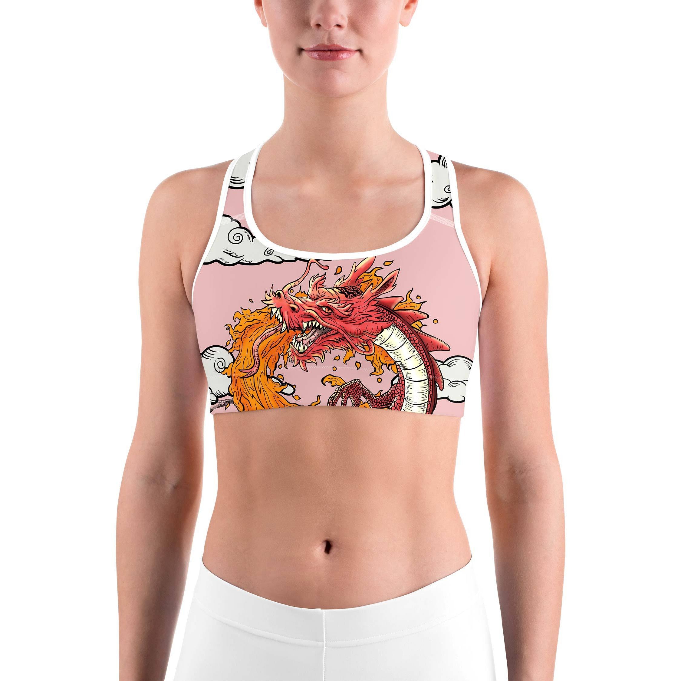 Tattooed Dragon Sports bra