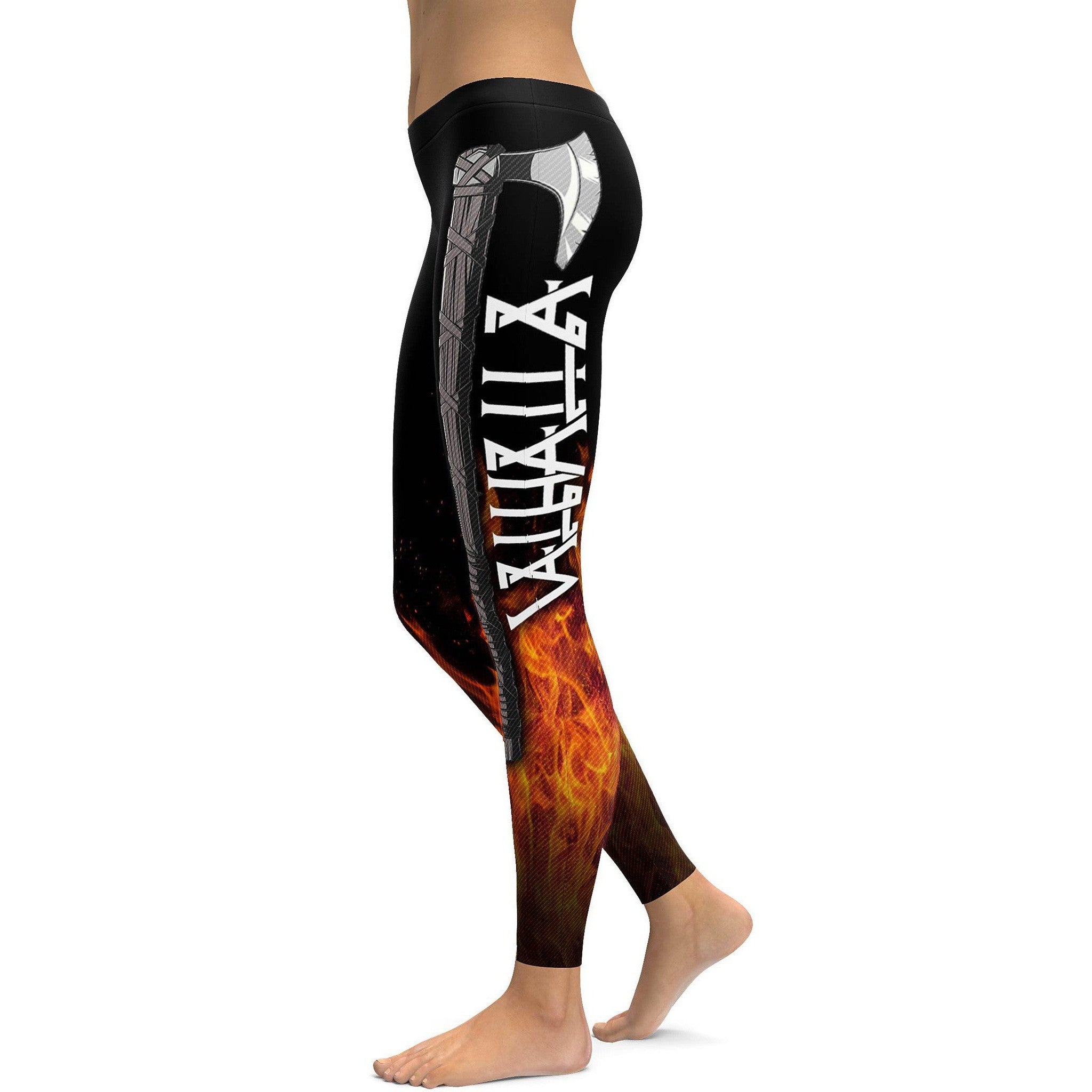 Vikings Valhalla Leggings - GearBunch Leggings / Yoga Pants