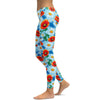 Poppy & Daisy Floral Leggings - Gearbunch