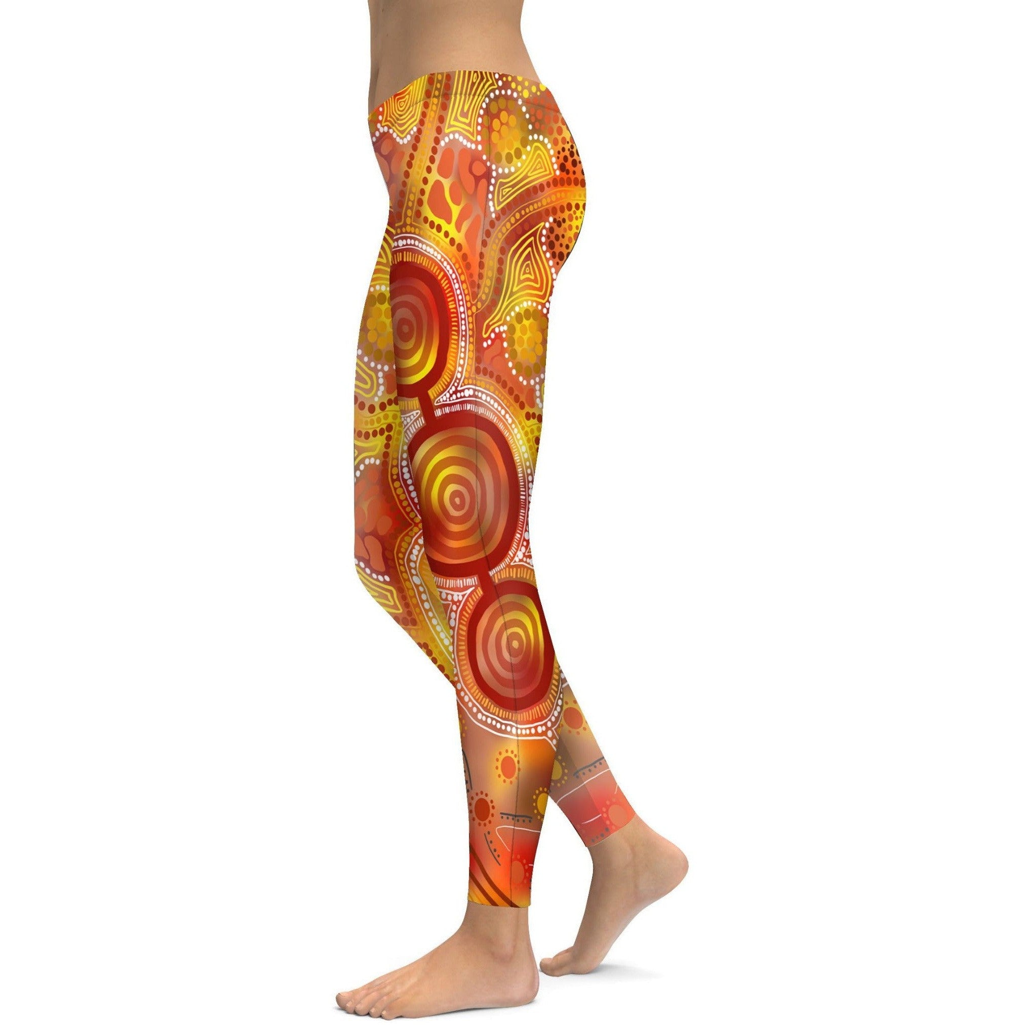 Burning Land Leggings - Gearbunch