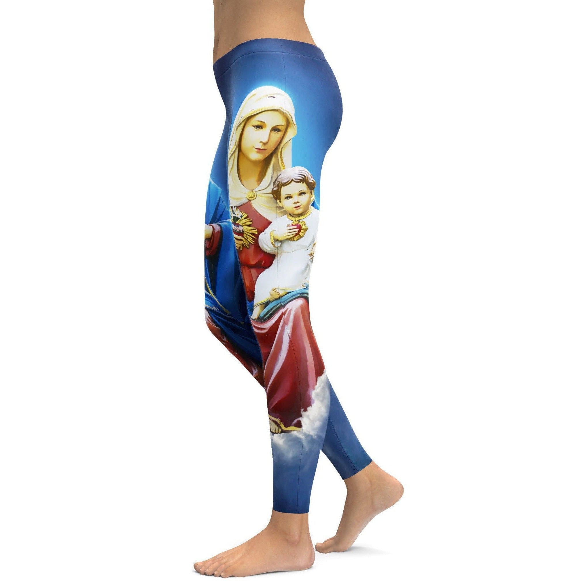 Mother Mary Leggings - GearBunch