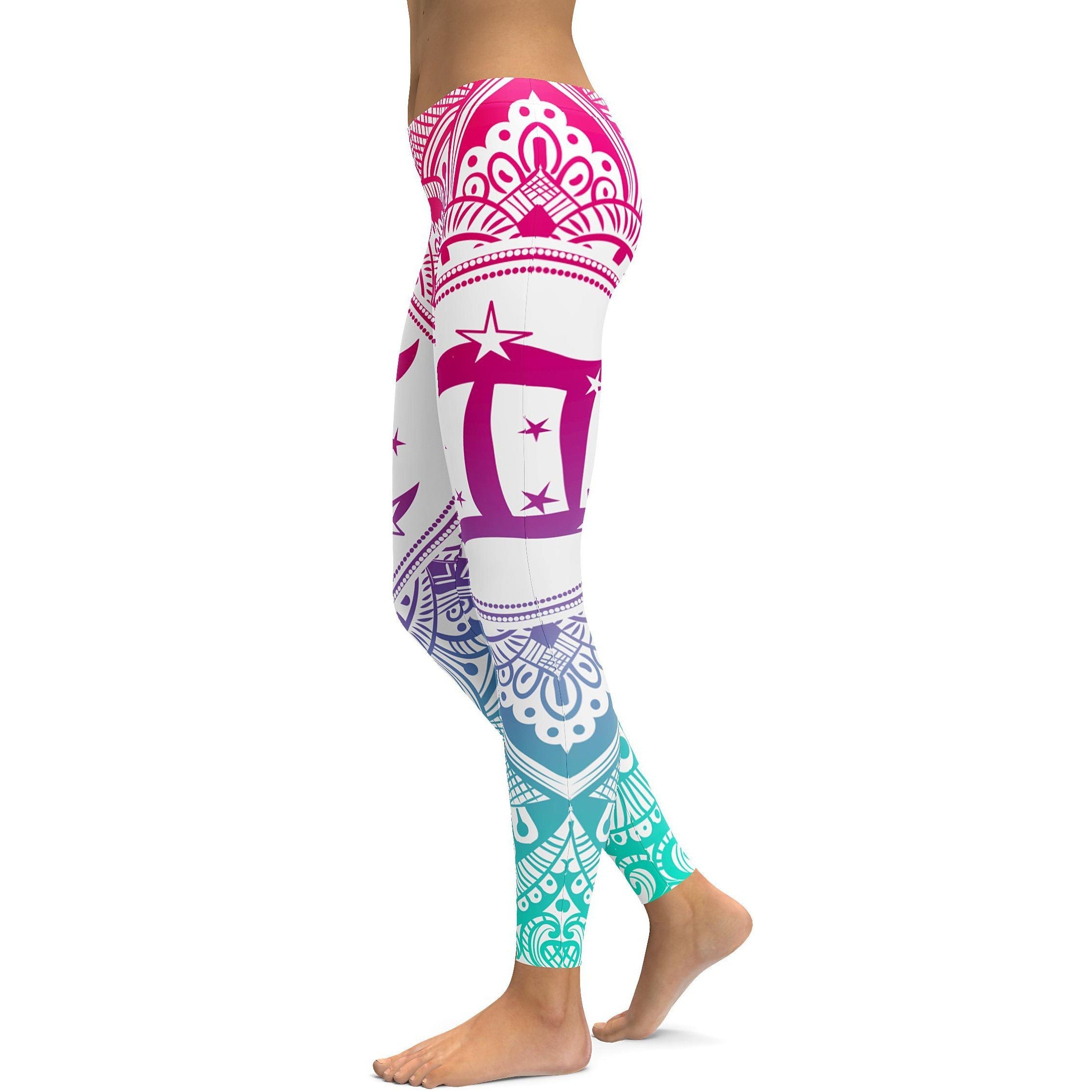 Bright Gemini Leggings - GearBunch Leggings / Yoga Pants